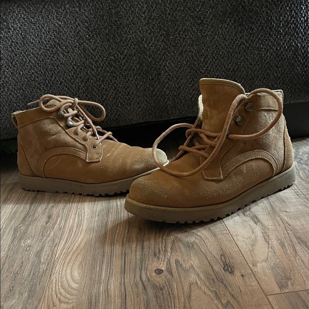 UGG Tan Suede Winter Boots
